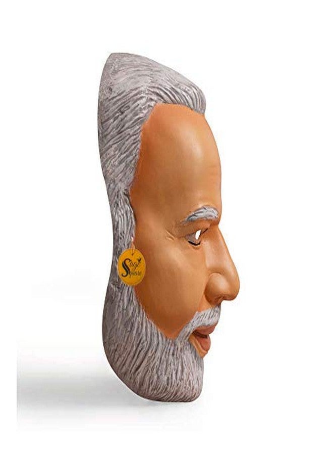 سايج سكوير قناع ناريندرا مودي من سيج سكوير، مناسب للتنكر، ولعب الأدوار، والحفلات، والحفلات ذات الطابع الخاص (عبوة من 3 قطع) - Image 3